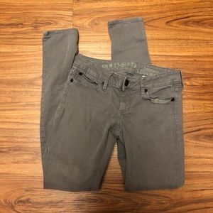 Gray Tone Skinny Jeans